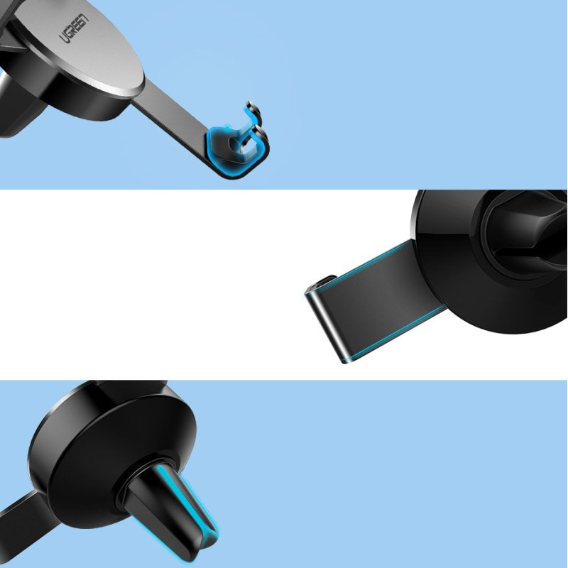 Gravitacinis automobilio orlaidės laikiklis pilkas