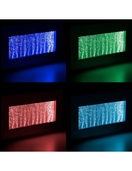 Burbulinė vandens siena su LED apšvietimu Burbulinė vandens siena su LED apšvietimu