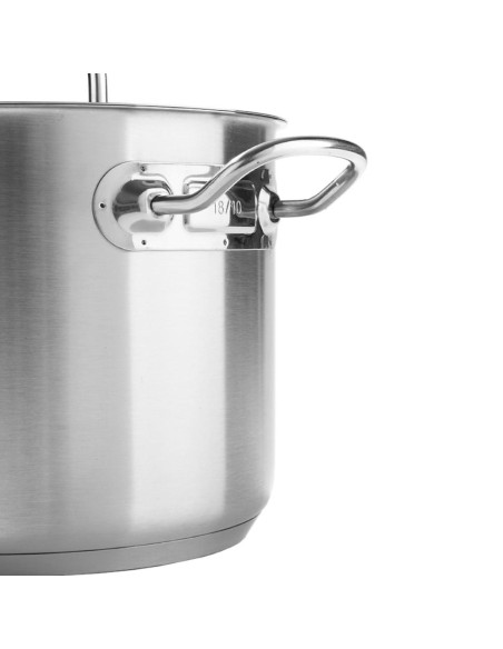 Kitchen Line aukštas puodas su dangčiu 13,5 l sk. 280 x 220 h – Hendi 837405