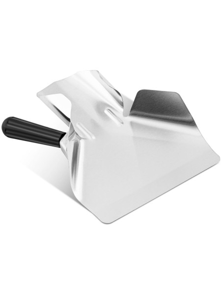 Plieninis kastuvas spragėsių bulvyčių pilstymui 200x230 mm Plieninis kastuvas spragėsių bulvyčių pilstymui 200x230 mm