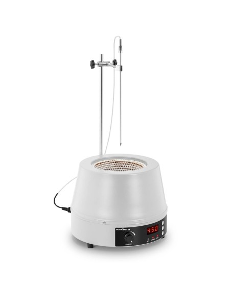 Laboratorinis šildymo apvalkalas su magnetine maišykle + stovas 1600 aps./min 450C Laboratorinis šildymo apvalkalas su magnetine maišykle + stovas 1600 aps./min 450C