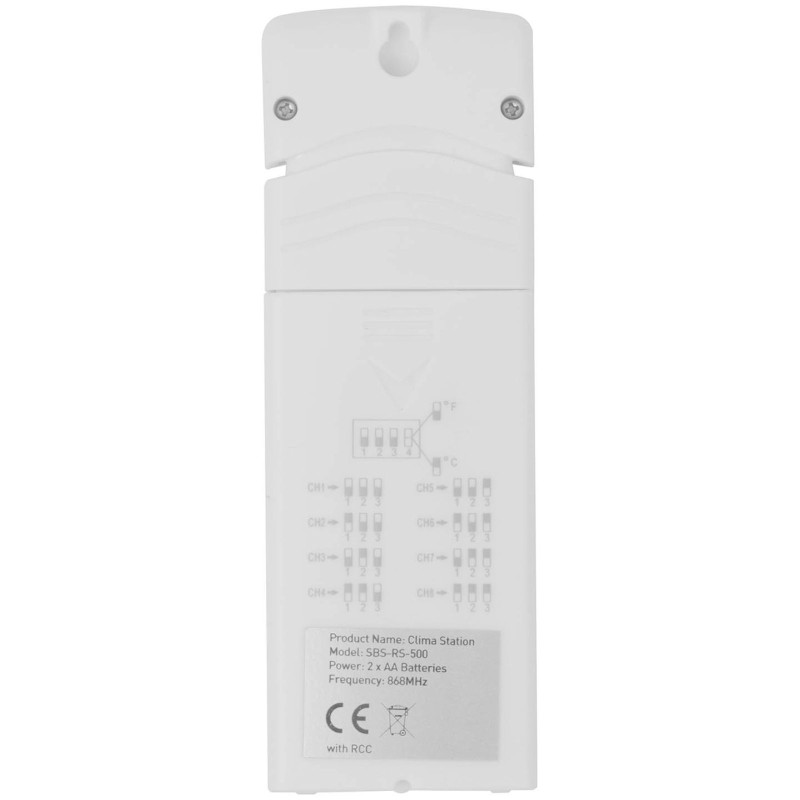 Belaidė oro stotis su 5 microSD USB jutikliais