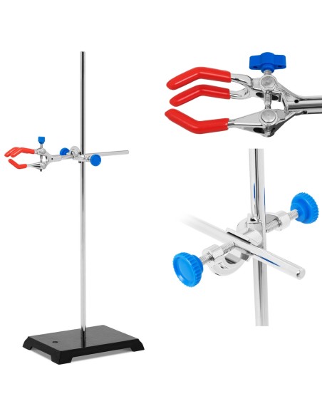 Trikojis laboratorinis stovas su 1 rankena 0-85 mm Trikojis laboratorinis stovas su 1 rankena 0-85 mm