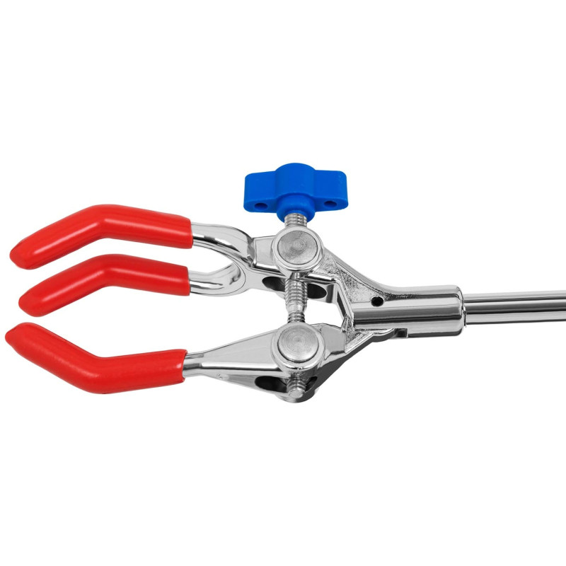 Trikojis laboratorinis stovas su 1 rankena 0-85 mm