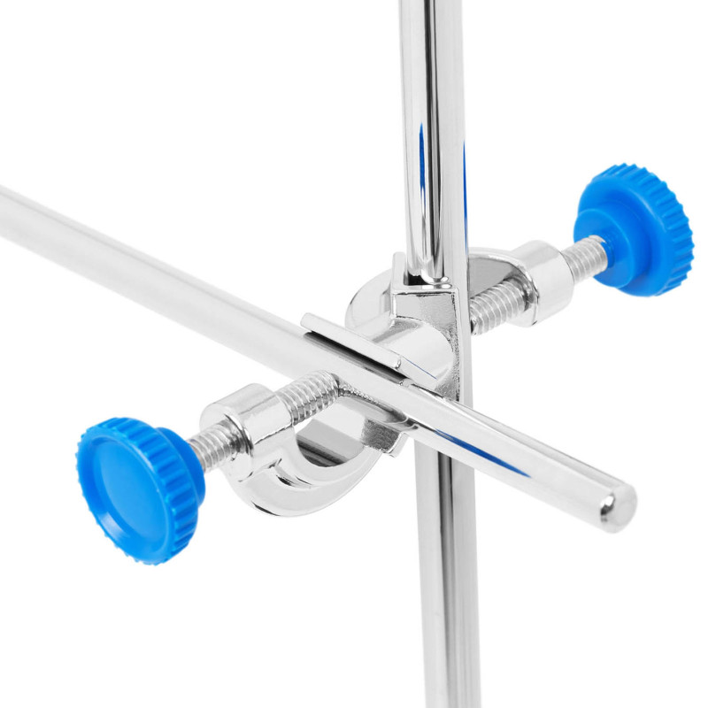 Trikojis laboratorinis stovas su 1 rankena 0-85 mm
