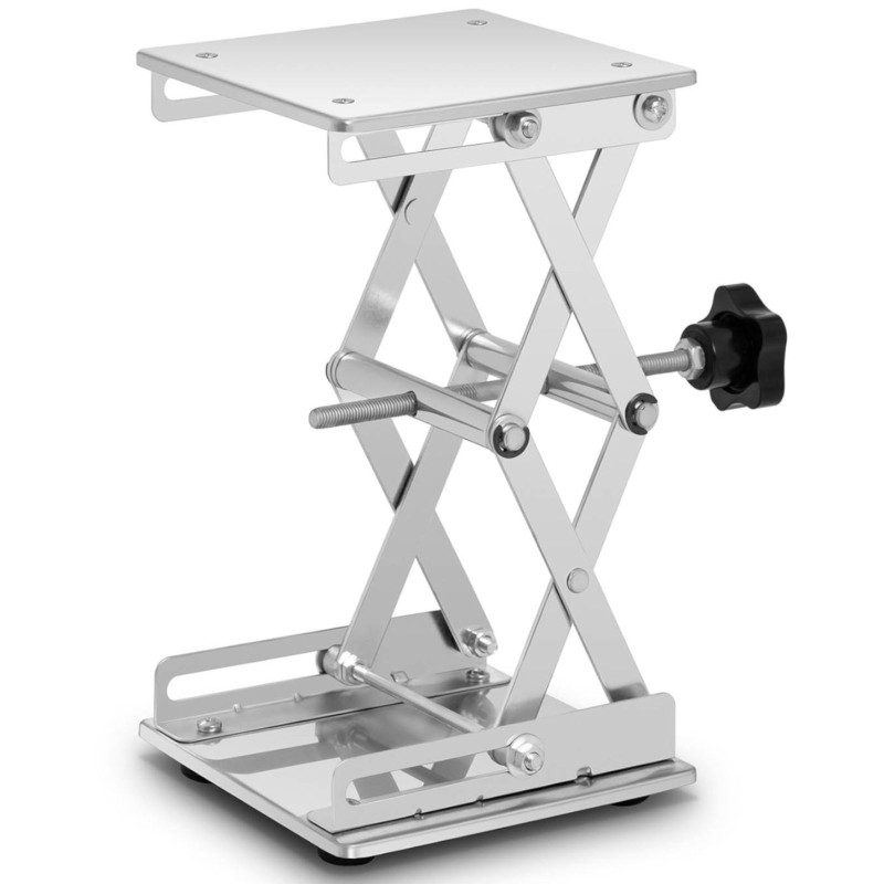 Laboratorinis žirklinis keltuvas 15 x 15 cm iki 3 kg