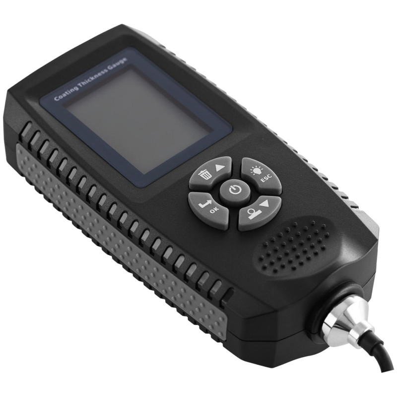 Automobilio dažų storio testeris, diapazonas 0 - 500 µm USB