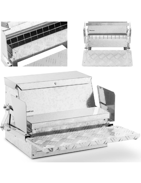 Automatinė lesyklėlė paukštėms vištoms 11,5 kg vištoms nuo 400 g Automatinė lesyklėlė paukštėms vištoms 11,5 kg vištoms nuo 400 g