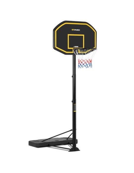 Mobilus krepšinio krepšio komplektas, reguliuojamas ant stovo, aukštis 200-305 cm