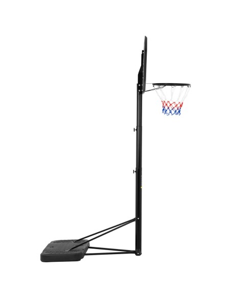 Mobilus krepšinio krepšio komplektas, reguliuojamas ant stovo, aukštis 200-305 cm