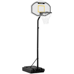 Mobilaus krepšinio krepšio komplektas reguliuojamas ant stovo, aukštis 190-260 cm