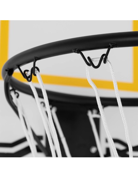 Mobilaus krepšinio krepšio komplektas reguliuojamas ant stovo, aukštis 190-260 cm