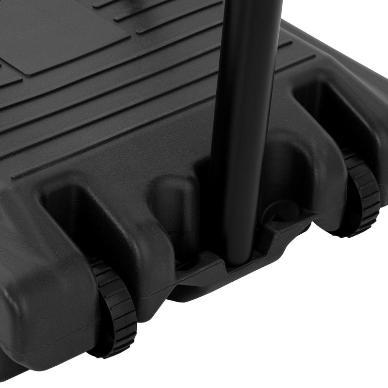 Mobilaus krepšinio krepšio komplektas reguliuojamas ant stovo, aukštis 190-260 cm