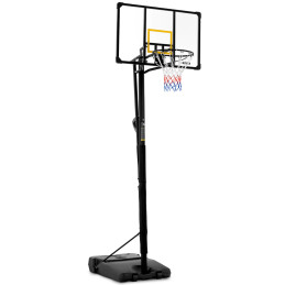 Mobilaus krepšinio krepšio komplektas reguliuojamas ant stovo, aukštis 230-305 cm