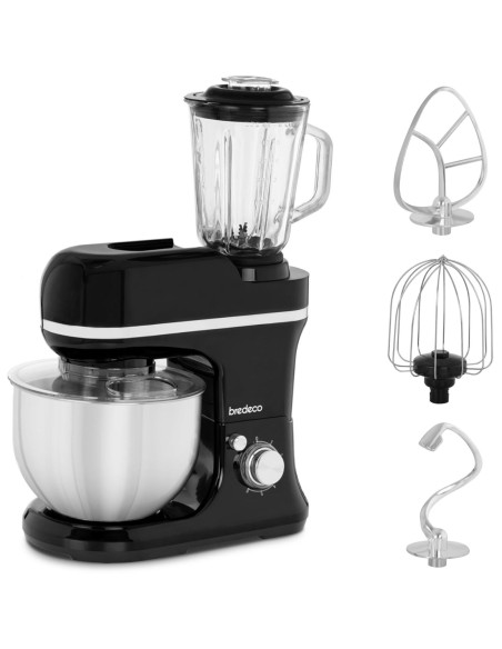 Daugiafunkcinis virtuvinio kombaino maišytuvas 2in1 5L 1200W Daugiafunkcinis virtuvinio kombaino maišytuvas 2in1 5L 1200W