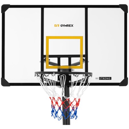 Mobilaus krepšinio krepšio komplektas reguliuojamas ant stovo, aukštis 230-305 cm