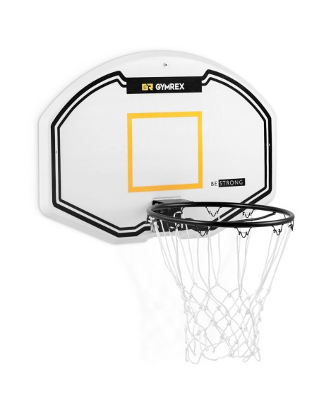 Užpakalinis krepšinio lankas su žiedu tvirtinimui prie sienos 61x91 cm