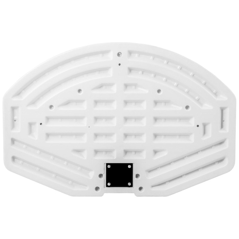 Užpakalinis krepšinio lankas su žiedu tvirtinimui prie sienos 61x91 cm