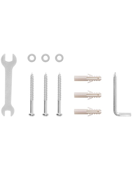 Užpakalinis krepšinio lankas su žiedu tvirtinimui prie sienos 61x91 cm