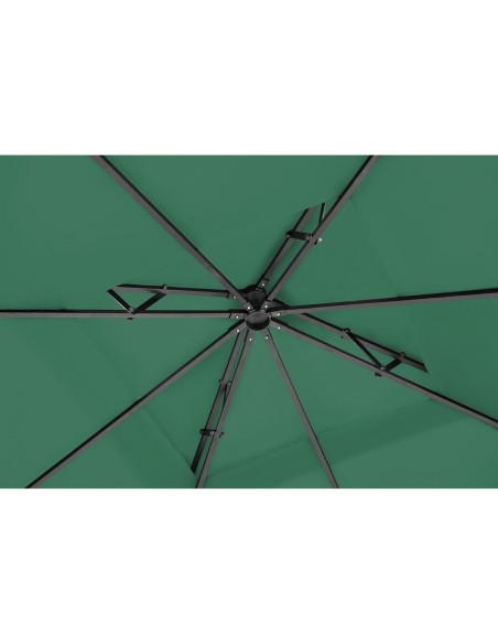 Sodo paviljono pavėsinė sulankstoma palapinė 3 x 3 x 2,6 m žalia Sodo paviljono pavėsinė sulankstoma palapinė 3 x 3 x 2,6 m žalia