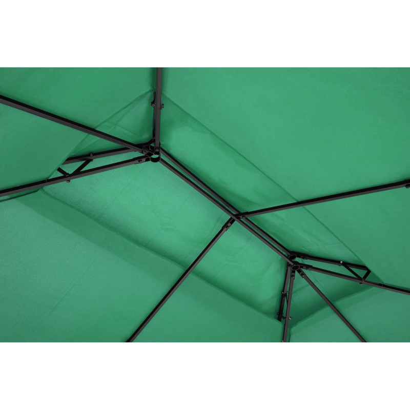 Sodo paviljono pavėsinė sulankstoma palapinė 3 x 4 x 2,6 m žalia