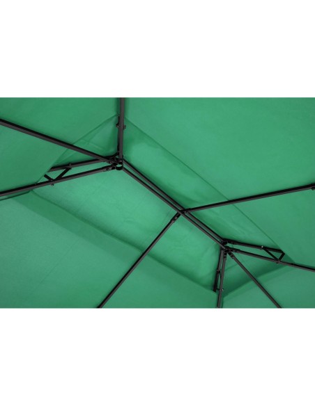 Sodo paviljono pavėsinė sulankstoma palapinė 3 x 4 x 2,6 m žalia Sodo paviljono pavėsinė sulankstoma palapinė 3 x 4 x 2,6 m žalia