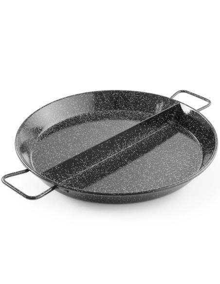 Emalio paeljos keptuvė padalinta į 2 dalis, sk. 43 cm - Hendi 622759