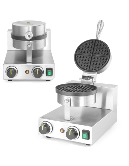 Viena apvali vaflinė belgiškiems vafliams TEFLON sk. 190 mm – Hendi 212172 Viena apvali vaflinė belgiškiems vafliams TEFLON sk. 190 mm – Hendi 212172