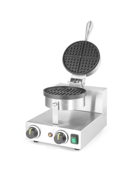 Viena apvali vaflinė belgiškiems vafliams TEFLON sk. 190 mm – Hendi 212172 Viena apvali vaflinė belgiškiems vafliams TEFLON sk. 190 mm – Hendi 212172