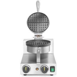 Viena apvali vaflinė belgiškiems vafliams TEFLON sk. 190 mm – Hendi 212172