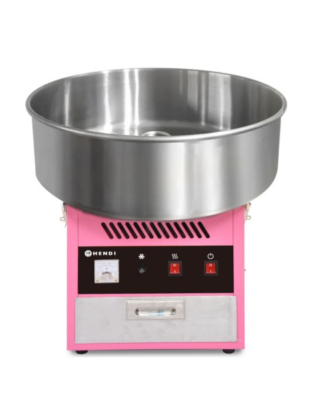 Elektrinė cukraus vatos mašina be dangtelio sk. 52cm 1200W – Hendi 282731 Elektrinė cukraus vatos mašina be dangtelio sk. 52cm 1200W – Hendi 282731