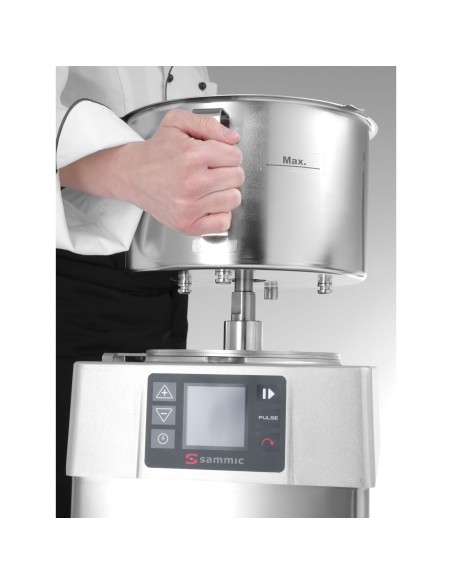 KE-5V emulsiklio pjaustytuvas šlifavimui smulkinimo šlifavimas 5,5 l 3000 aps./min / min 1500W – Sammic 1050834 KE-5V emulsiklio pjaustytuvas šlifavimui smulkinimo šlifavimas 5,5 l 3000 aps./min / min 1500W – Sammic 1050834