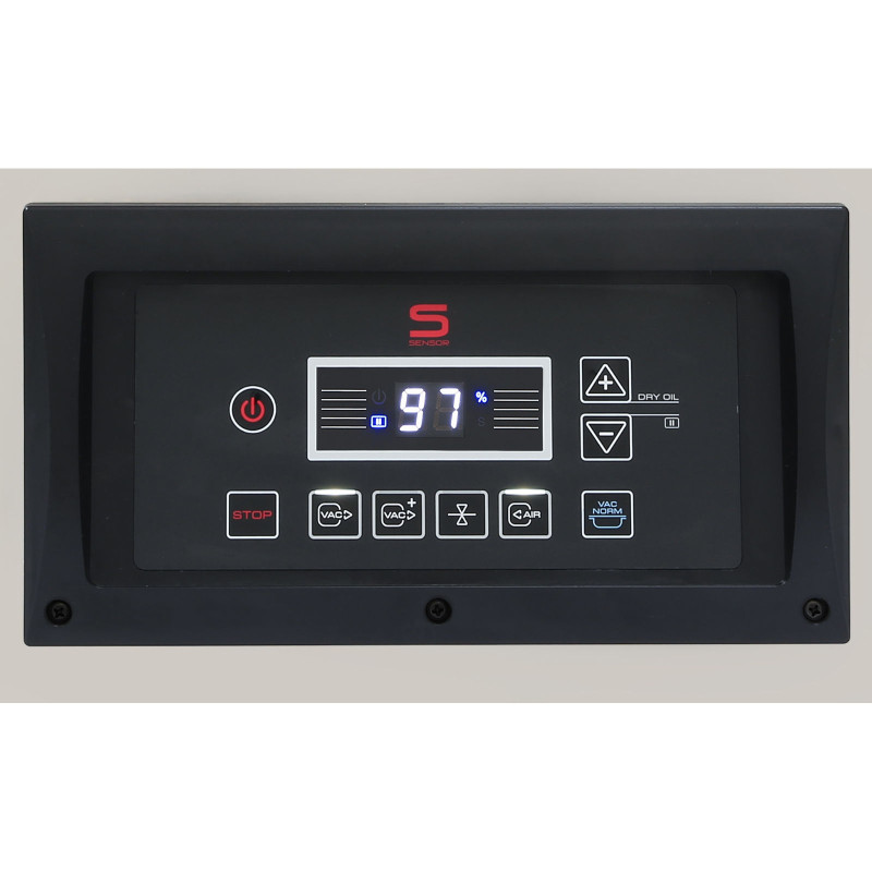 SE-604 CC 1100 W 465+465 mm dviejų kamerų vakuuminis sandariklis maistui - Sammic 1140651