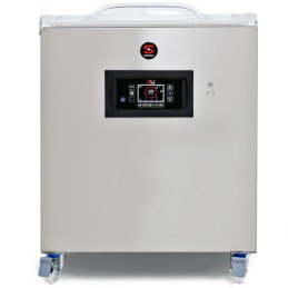 Profesionali kamerinė vakuuminio pakavimo mašina su dvigubu strypu SU-604CC 1100 W 465+465 mm - Sammic 1140817