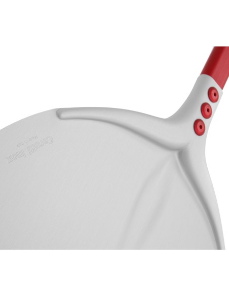 Picos orkaitės kastuvas apvalus aliuminio 330 x 300 mm, ilgis 630 mm - Hendi 617281