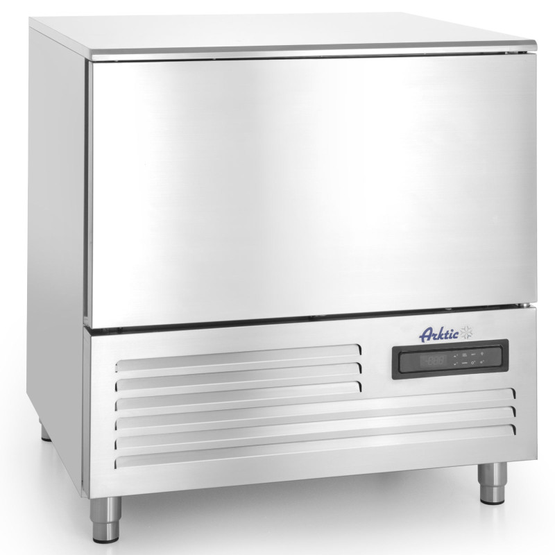 Srovės aušintuvas su nerūdijančio plieno termostatu 5x GN 1/1 arba 5x 600x400 mm - Hendi 236123