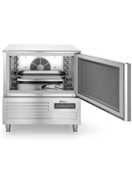 Srovės aušintuvas su nerūdijančio plieno termostatu 5x GN 1/1 arba 5x 600x400 mm - Hendi 236123