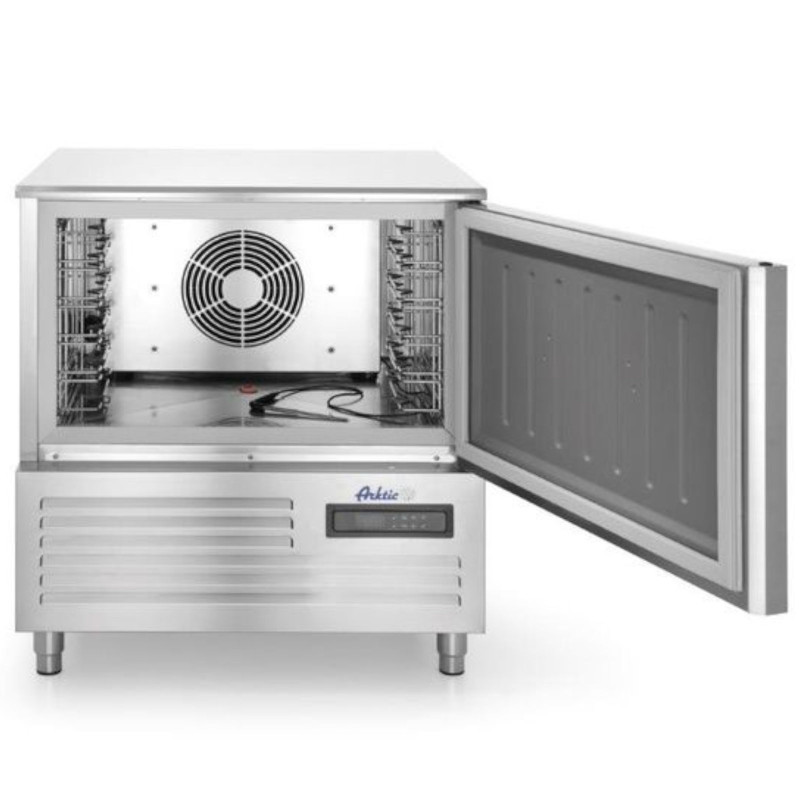 Srovės aušintuvas su nerūdijančio plieno termostatu 5x GN 1/1 arba 5x 600x400 mm - Hendi 236123