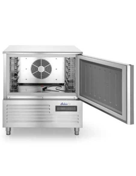 Srovės aušintuvas su nerūdijančio plieno termostatu 5x GN 1/1 arba 5x 600x400 mm - Hendi 236123