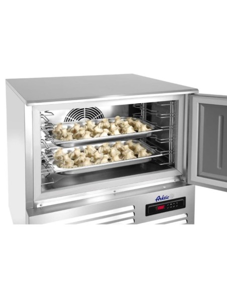 Srovės aušintuvas su nerūdijančio plieno termostatu 5x GN 1/1 arba 5x 600x400 mm - Hendi 236123