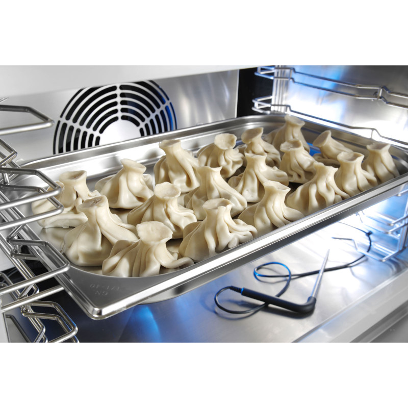 Srovės aušintuvas su nerūdijančio plieno termostatu 5x GN 1/1 arba 5x 600x400 mm - Hendi 236123