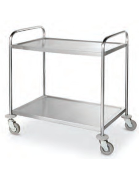 Mobilus maitinimo vežimėlis su 2 lentynomis iki 100 kg Kitchen Line - Hendi 813263 Mobilus maitinimo vežimėlis su 2 lentynomis iki 100 kg Kitchen Line - Hendi 813263