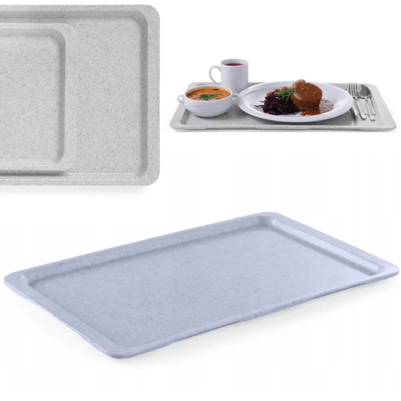 Poliesterio padėklas lygaus granito raštas 370 x 530 mm - Hendi 876510 Poliesterio padėklas lygaus granito raštas 370 x 530 mm - Hendi 876510