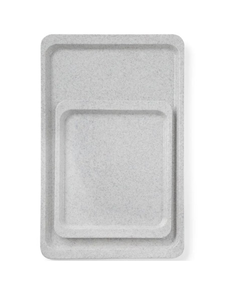 Poliesterio padėklas lygaus granito raštas 370 x 530 mm - Hendi 876510