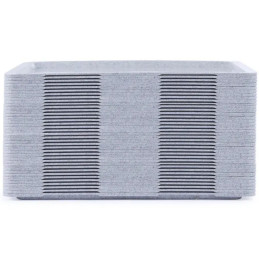 Poliesterio padėklas lygaus granito raštas 370 x 530 mm - Hendi 876510