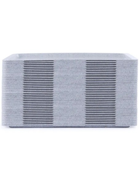 Poliesterio padėklas lygaus granito raštas 370 x 530 mm - Hendi 876510