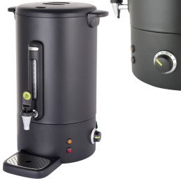 Warnik kavos šildytuvas su nelašuojančiu čiaupu juodu Concept Line 18 l - Hendi 211465