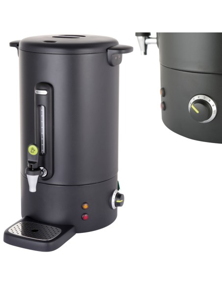 Warnik kavos šildytuvas su nelašuojančiu čiaupu juodu Concept Line 18 l - Hendi 211465 Warnik kavos šildytuvas su nelašuojančiu čiaupu juodu Concept Line 18 l - Hendi 211465