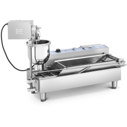Nerūdijančio plieno spurgų kepimo mašina 2x 2,5 kW 23 l