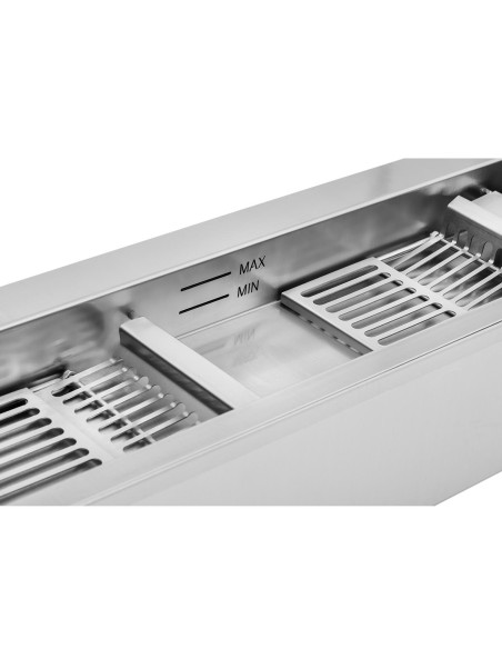 Nerūdijančio plieno spurgų formavimo spurgų kepimo mašina 3 kW 6 l Nerūdijančio plieno spurgų formavimo spurgų kepimo mašina 3 kW 6 l
